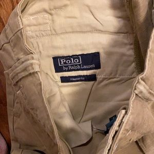 Polo by Ralph Lauren Khaki Pants Size 36 X 32, Straight Leg